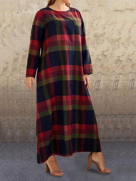 2021 new spring autumn fashion women vintage plaid round neck h casual large size dress female classical retro slim frocks zz1x, Black;gray
2021 new spring autumn fashion women vintage plaid round neck h casual large size dress female classical retro slim frocks zz1x, Black;gray