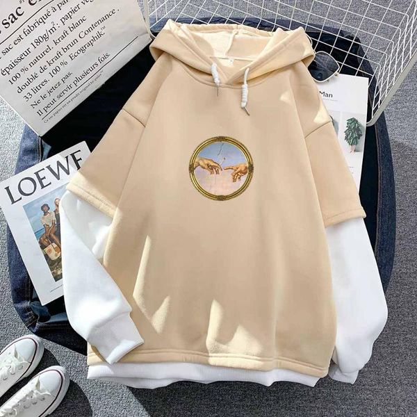 women's hoodies & sweatshirts sweatshirt women vintage gesture hip hop streetwear hoodie michelangelo oversized korean fashion clothing, Black
women's hoodies & sweatshirts sweatshirt women vintage gesture hip hop streetwear hoodie michelangelo oversized korean fashion clothing, Black