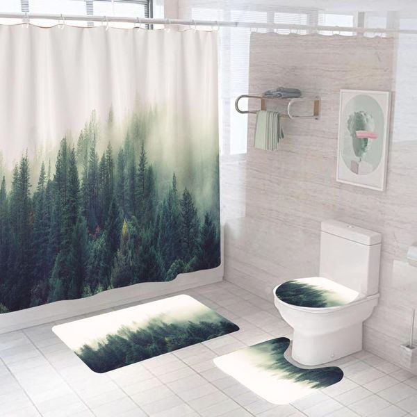shower curtains 3d natural landscape curtain sets 4 pcs toilet mat bath set bathroom with 12 hooks
shower curtains 3d natural landscape curtain sets 4 pcs toilet mat bath set bathroom with 12 hooks