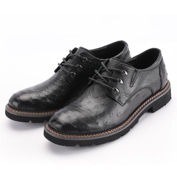 dress shoes luxurious2021 ostrich south africa fashion casual non-slip wear-resistant men's leather, Black
dress shoes luxurious2021 ostrich south africa fashion casual non-slip wear-resistant men's leather, Black
