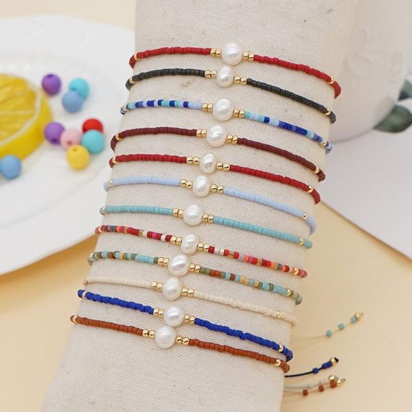 charm bracelets bohemian miyuki beaded bracelet for women trendy freshwater pearl colorful seed beads bangle jewelry femme beach pulsera joy, Golden;silver
charm bracelets bohemian miyuki beaded bracelet for women trendy freshwater pearl colorful seed beads bangle jewelry femme beach pulsera joy, Golden;silver