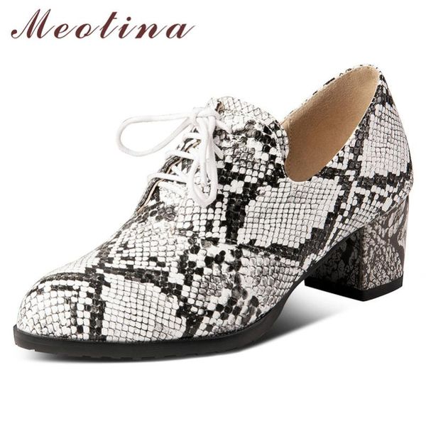 dress shoes meotina high heels women pumps snake print thick fashion lace up round toe lady red green large size 3-12, Black
dress shoes meotina high heels women pumps snake print thick fashion lace up round toe lady red green large size 3-12, Black