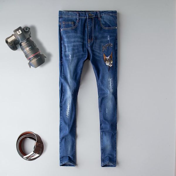 2021 new fashion ripped jeans men patchwork hollow out printed beggar cropped man cowboys demin pants male dropshipping 4k01, Black
2021 new fashion ripped jeans men patchwork hollow out printed beggar cropped man cowboys demin pants male dropshipping 4k01, Black