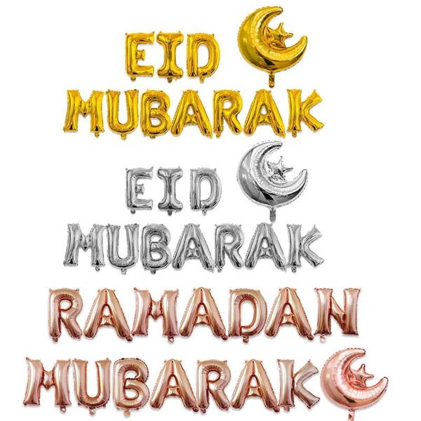 11pcs eid mubarak foil balloons gold silver letter star moon eid balloon for islamic muslim ramadan mubarak kareem decorations
11pcs eid mubarak foil balloons gold silver letter star moon eid balloon for islamic muslim ramadan mubarak kareem decorations