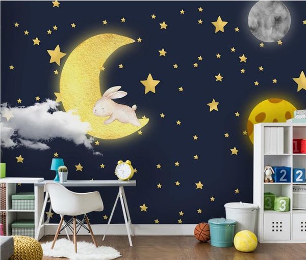 wallpapers ainyoousem hand painted cartoon moon stars space background wall papier peint papel de parede wallpaper 3d stickers
wallpapers ainyoousem hand painted cartoon moon stars space background wall papier peint papel de parede wallpaper 3d stickers