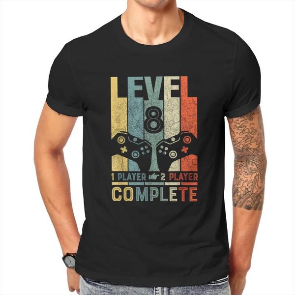 men's t-shirts 2021 summer t-shirt level complete letter printing game console pattern o-neck high-quality short-sleeved, White;black
men's t-shirts 2021 summer t-shirt level complete letter printing game console pattern o-neck high-quality short-sleeved, White;black