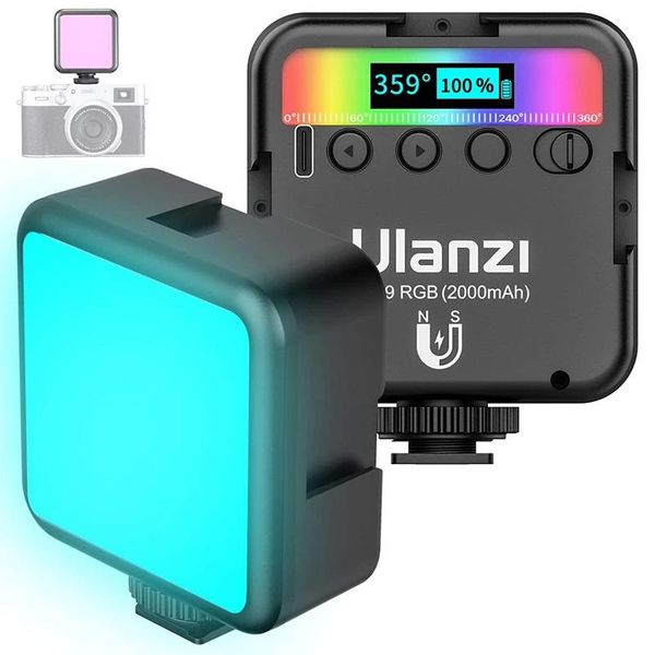 flash heads ulanzi vl49 rgb video light pography led lamp for live streaming 2000mah panel camera fill 60 bead
flash heads ulanzi vl49 rgb video light pography led lamp for live streaming 2000mah panel camera fill 60 bead