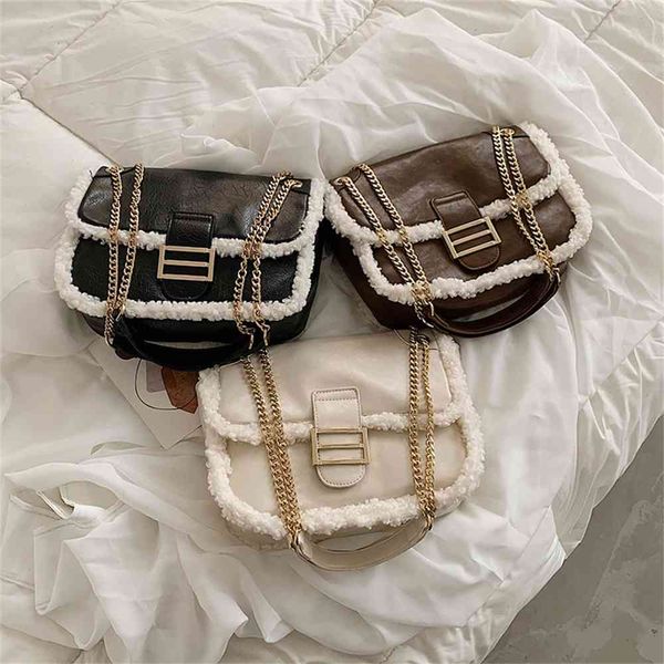 chain single shoulder lamb raw edge small bag female new fashion leather pattern square simple leisure messenger
chain single shoulder lamb raw edge small bag female new fashion leather pattern square simple leisure messenger