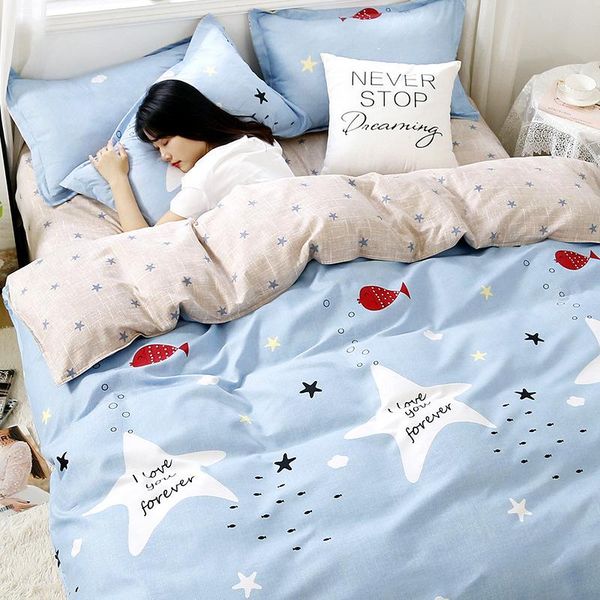 bedding sets washable cotton home textile student dormitory 3-piece set 4-piece quilt cover sheet pillow case
bedding sets washable cotton home textile student dormitory 3-piece set 4-piece quilt cover sheet pillow case