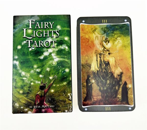 fairy lights oracles new english tarot deck fate divination playing card board game for party
fairy lights oracles new english tarot deck fate divination playing card board game for party