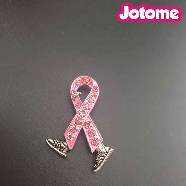 50pcs/lot breast cancer awareness walk fundraiser enamel rhinestone lapel pin, walking pink ribbon brooch, Gray
50pcs/lot breast cancer awareness walk fundraiser enamel rhinestone lapel pin, walking pink ribbon brooch, Gray