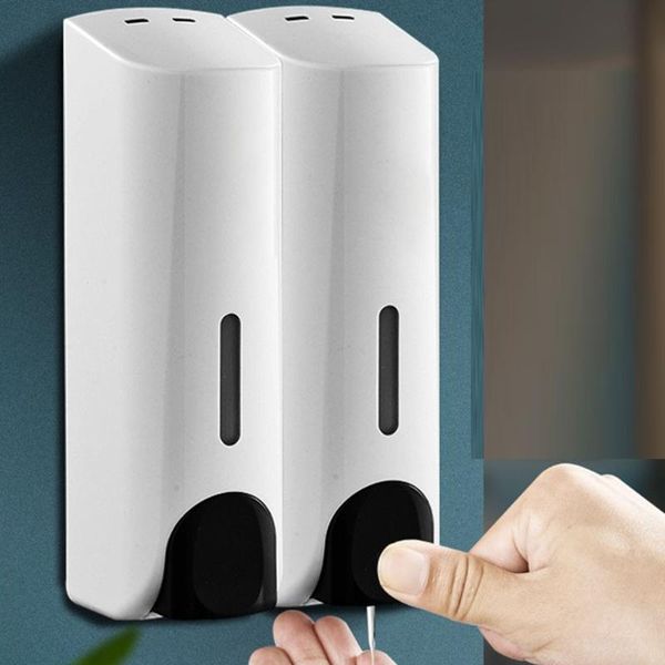 liquid soap dispenser single/double/ 380ml wall mounted bathroom hand shower gel shampoo tool
liquid soap dispenser single/double/ 380ml wall mounted bathroom hand shower gel shampoo tool