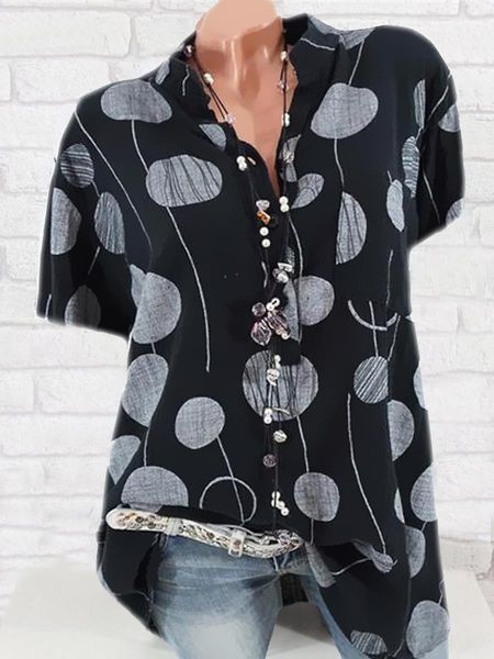 fashion new polka dot shirt casual loose large size shirt woman wild letter elegant ladies shirt drop shipping, White
fashion new polka dot shirt casual loose large size shirt woman wild letter elegant ladies shirt drop shipping, White
