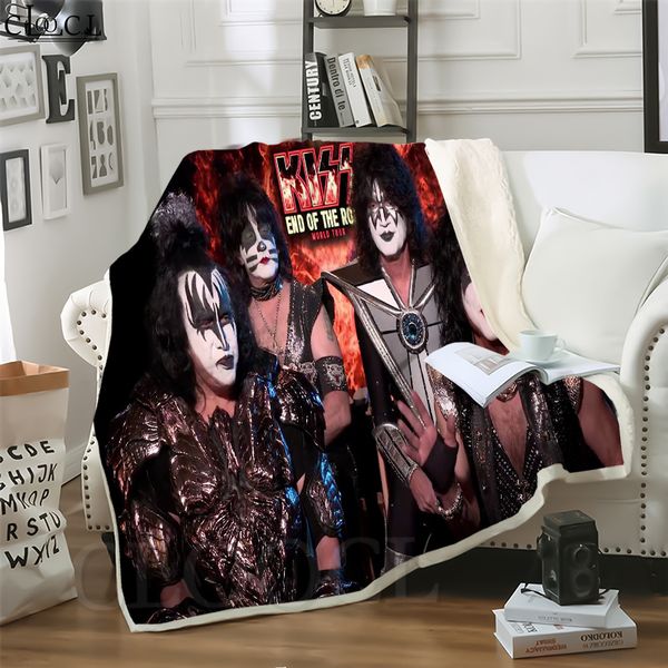 cloocl shock rock kiss band 3d print street style air conditioning blanket teens bedding throw blankets plush quilt
cloocl shock rock kiss band 3d print street style air conditioning blanket teens bedding throw blankets plush quilt
