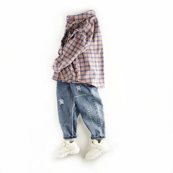 jeans 2021 spring kids warm for boys teenagers denim pants children's ripped a boy clothes trousers wholesale clothing, Blue
jeans 2021 spring kids warm for boys teenagers denim pants children's ripped a boy clothes trousers wholesale clothing, Blue