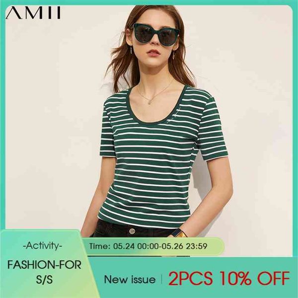 minimalism summer women's tshirt causal stripe oneck slim fit female fashion streetwear 12130111 210527, White
minimalism summer women's tshirt causal stripe oneck slim fit female fashion streetwear 12130111 210527, White