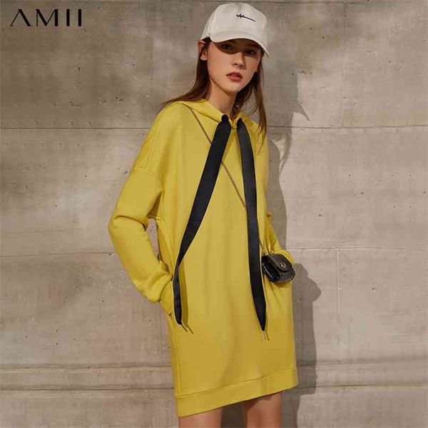 amii minimalism spring hoodies for women causal hooded solid loose long women's dress female pullover 12180006 210813, Black
amii minimalism spring hoodies for women causal hooded solid loose long women's dress female pullover 12180006 210813, Black