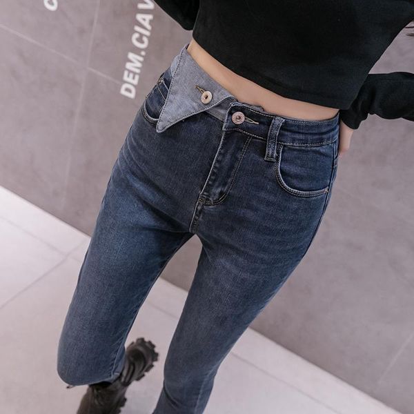 women's pants & capris high waist jeans female autumn winter skinny chic denim trousers pantalones mujer cintura alta women clothes, Black;white
women's pants & capris high waist jeans female autumn winter skinny chic denim trousers pantalones mujer cintura alta women clothes, Black;white