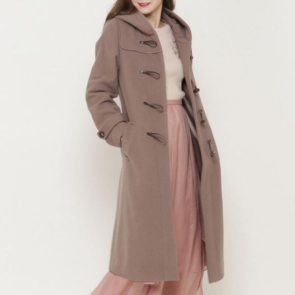 women's wool & blends autumn winter jackets fashion elegant thicked warm pockets design, Black
women's wool & blends autumn winter jackets fashion elegant thicked warm pockets design, Black