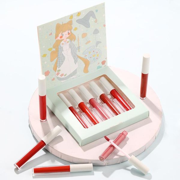 lip gloss vongee 5pc/set velvet matte lipstick moisturizing stick lasting waterdicht lippenstift lippen makeup cosmetic gift
lip gloss vongee 5pc/set velvet matte lipstick moisturizing stick lasting waterdicht lippenstift lippen makeup cosmetic gift