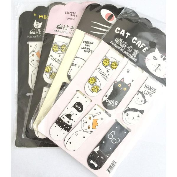 bookmark 6pcs/set kawaii cat magnetic bookmarks books marker of page stationery school office supply student prize
bookmark 6pcs/set kawaii cat magnetic bookmarks books marker of page stationery school office supply student prize