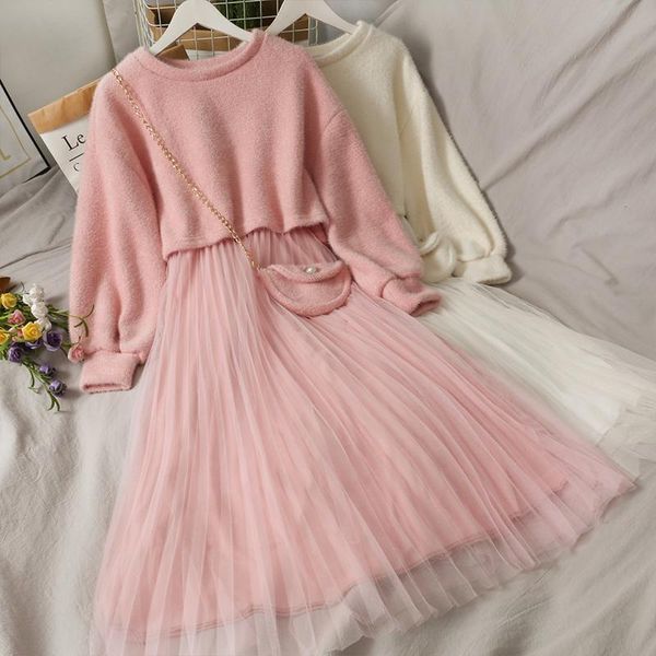 ailegogo new autumn women o neck sweaters and spaghetti dress set knitted sweater sweet two pieces suit, Black;gray
ailegogo new autumn women o neck sweaters and spaghetti dress set knitted sweater sweet two pieces suit, Black;gray
