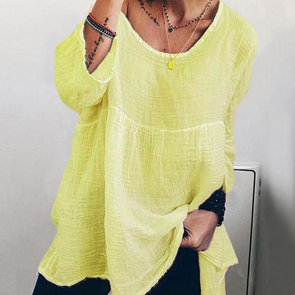 women's blouses & shirts women cotton linen blouse ladies casual plus size loose solid color shirt blusas mujer de moda 2021 camisa fe, White
women's blouses & shirts women cotton linen blouse ladies casual plus size loose solid color shirt blusas mujer de moda 2021 camisa fe, White