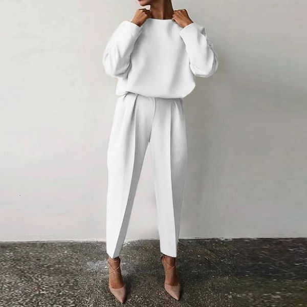 new office lady fahsion elegant commuter set 2021 spring casual round neck sleeve and long pants 2 piece suit loose outfit 1c0d, Gray
new office lady fahsion elegant commuter set 2021 spring casual round neck sleeve and long pants 2 piece suit loose outfit 1c0d, Gray