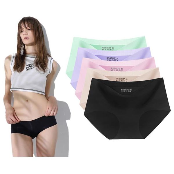 underpants ice silk lingerie female underwear panties for women's comfortable soft traceless summer seamless briefs 1pcs, Black;white
underpants ice silk lingerie female underwear panties for women's comfortable soft traceless summer seamless briefs 1pcs, Black;white