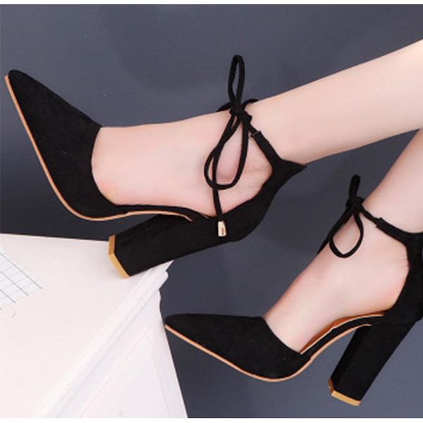 dress shoes women's ankle strap pumps female two piece casual high heels elegant ladies lace up woman classic pointed toe party 2021, Black
dress shoes women's ankle strap pumps female two piece casual high heels elegant ladies lace up woman classic pointed toe party 2021, Black