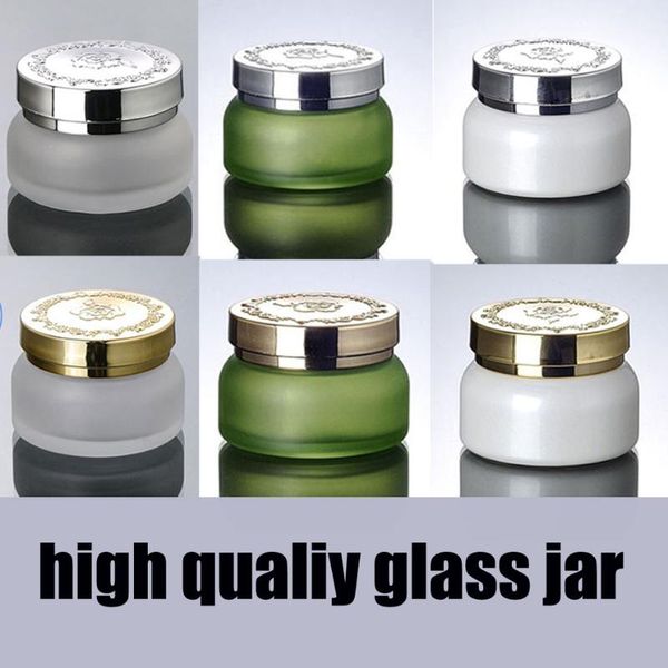 storage bottles & jars 30g 50g matte bottle with silver/gold cap glass cosmetic containers cream jar,frosted for packaging
storage bottles & jars 30g 50g matte bottle with silver/gold cap glass cosmetic containers cream jar,frosted for packaging