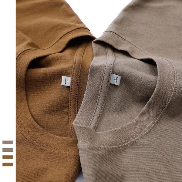 men's t-shirts 23683a t-shirt 240g heavy weight linen cotton japanese retro tide short sleeve drop shoulder loose solid color men tees, White;black
men's t-shirts 23683a t-shirt 240g heavy weight linen cotton japanese retro tide short sleeve drop shoulder loose solid color men tees, White;black
