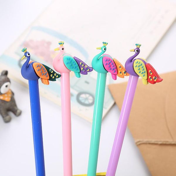 gel pens 40 pc/lot creative cartoon peacock ink pen/ student office water pen / signature pen/children gift/creative stationery
gel pens 40 pc/lot creative cartoon peacock ink pen/ student office water pen / signature pen/children gift/creative stationery