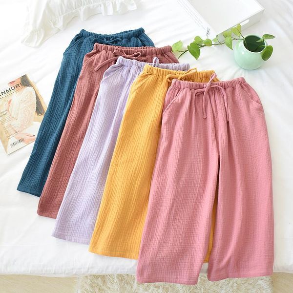 summer women sleep bottoms cotton crepe nightwear loose casual thin sleeping pants elastic waist sleepwear pajama lounge shorts, Black;red
summer women sleep bottoms cotton crepe nightwear loose casual thin sleeping pants elastic waist sleepwear pajama lounge shorts, Black;red
