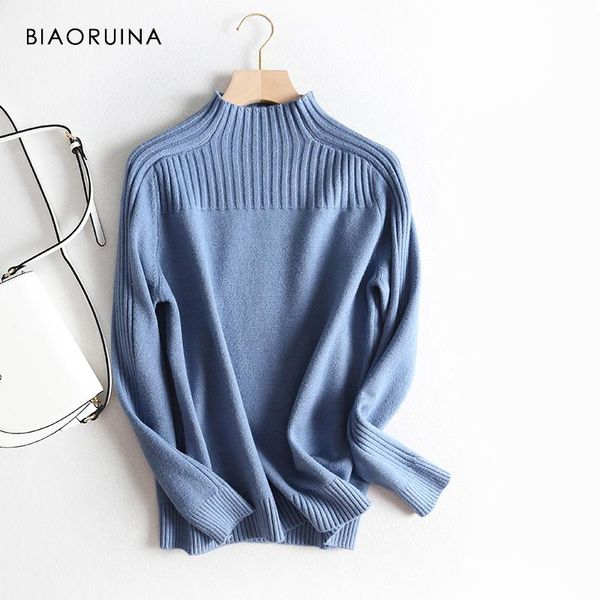 women's sweaters biaoruina 3 colors casual all-match knitted sweater female turtleneck fashion pullover ladies warm elegant, White;black
women's sweaters biaoruina 3 colors casual all-match knitted sweater female turtleneck fashion pullover ladies warm elegant, White;black