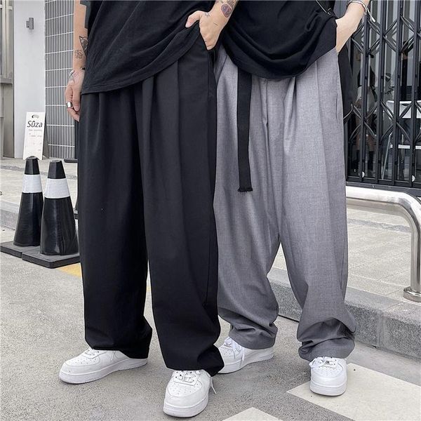 men's pants gray black mopping korean casual fashion loose wide-leg streetwear hip-hop trousers
men's pants gray black mopping korean casual fashion loose wide-leg streetwear hip-hop trousers