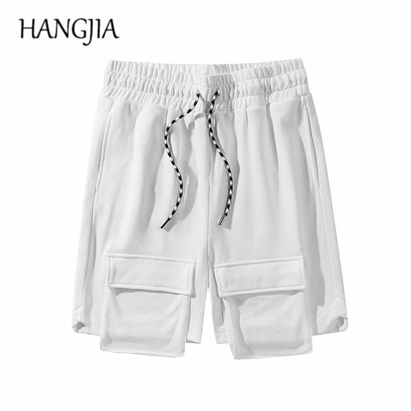 men's shorts harajuku baggy harem sweat short streetwear mens hip hop multi-pocket knee length male summer loose casual cargo women, White;black 
men's shorts harajuku baggy harem sweat short streetwear mens hip hop multi-pocket knee length male summer loose casual cargo women, White;black