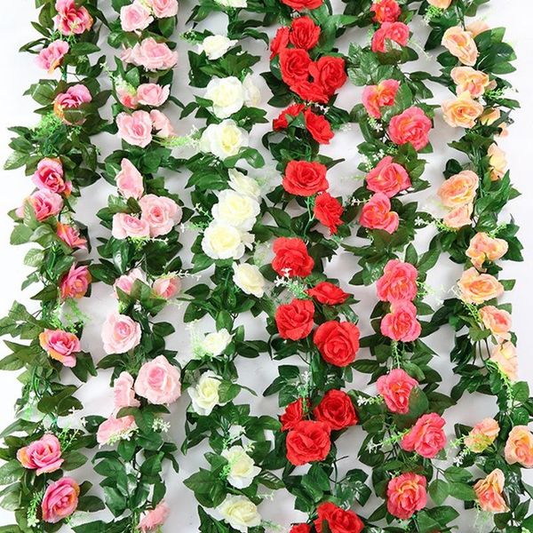 decorative flowers & wreaths artificial rose rattan wall hanging indoor winding living room decoration flower ceiling plastic 10 roses
decorative flowers & wreaths artificial rose rattan wall hanging indoor winding living room decoration flower ceiling plastic 10 roses