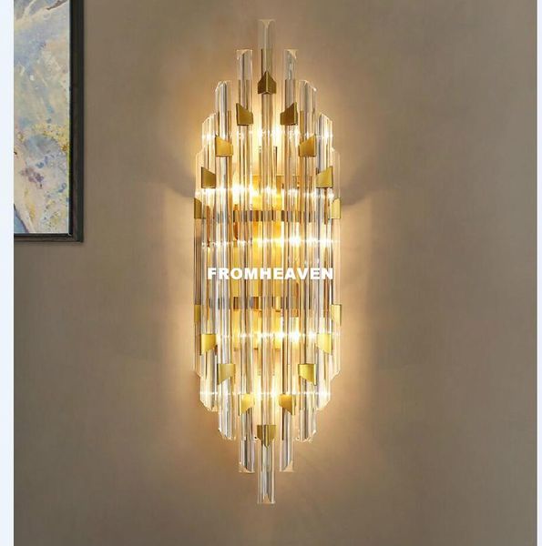 wall lamp modern lighting nordic crystal sconces stainless steel led ac light bedroom lights
wall lamp modern lighting nordic crystal sconces stainless steel led ac light bedroom lights