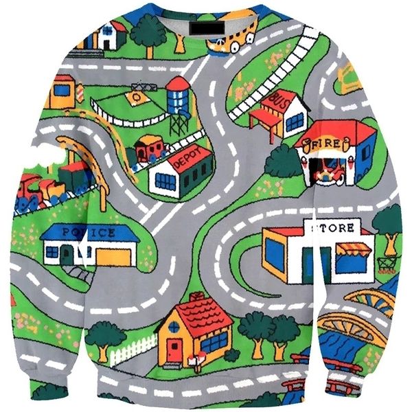 cloudstyle new 3d sweatshirts men mini town toy 3d print longsleeve crewneck hoodies fashion pullover plus size 5xl 201128, Black
cloudstyle new 3d sweatshirts men mini town toy 3d print longsleeve crewneck hoodies fashion pullover plus size 5xl 201128, Black