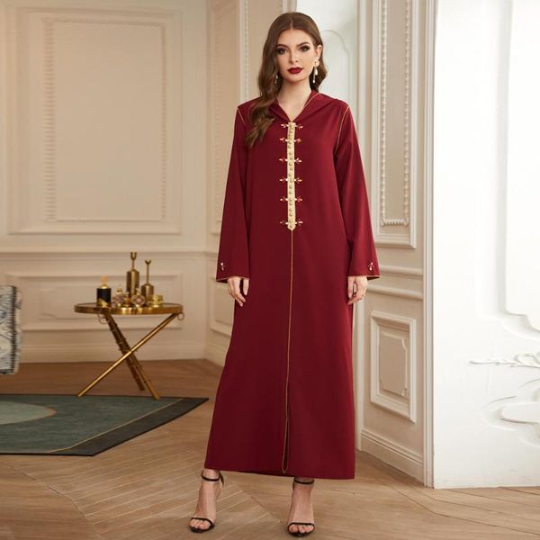 wepbel hand sewing drill hooded robe abaya dark red women muslim dress muslim middle east southeast asia islamic clothing, Black;gray
wepbel hand sewing drill hooded robe abaya dark red women muslim dress muslim middle east southeast asia islamic clothing, Black;gray
