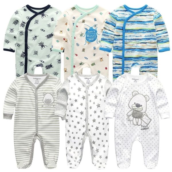 boy infantil roupa newborn girls clothes 100% soft cotton pajamas overalls long sheeve baby rompers infant clothing 210309, Blue
boy infantil roupa newborn girls clothes 100% soft cotton pajamas overalls long sheeve baby rompers infant clothing 210309, Blue