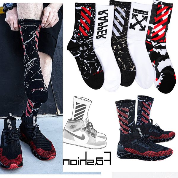 stockings men's trendy street hip hop off medium socks high white sports basketball, Black
stockings men's trendy street hip hop off medium socks high white sports basketball, Black