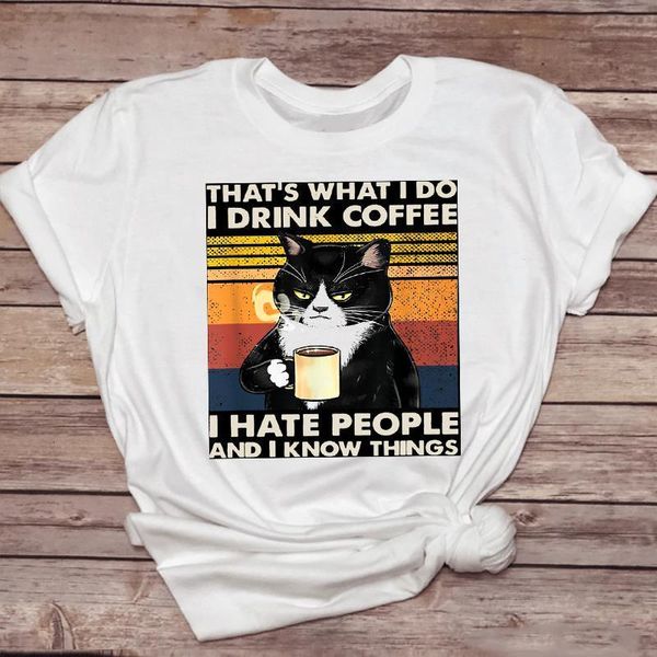 women t-shirts striped cartoon coffee cat funny fashion casual trend 90s lady tshirt female ladies print graphic tee t-shirt, White
women t-shirts striped cartoon coffee cat funny fashion casual trend 90s lady tshirt female ladies print graphic tee t-shirt, White