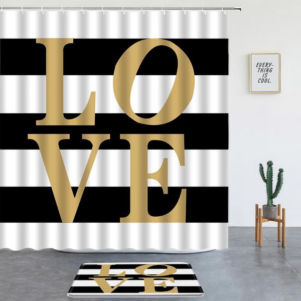 shower curtains black and white striped set with bath mats fabric washable bohemian geometric bathroom decor screen non-slip rug
shower curtains black and white striped set with bath mats fabric washable bohemian geometric bathroom decor screen non-slip rug