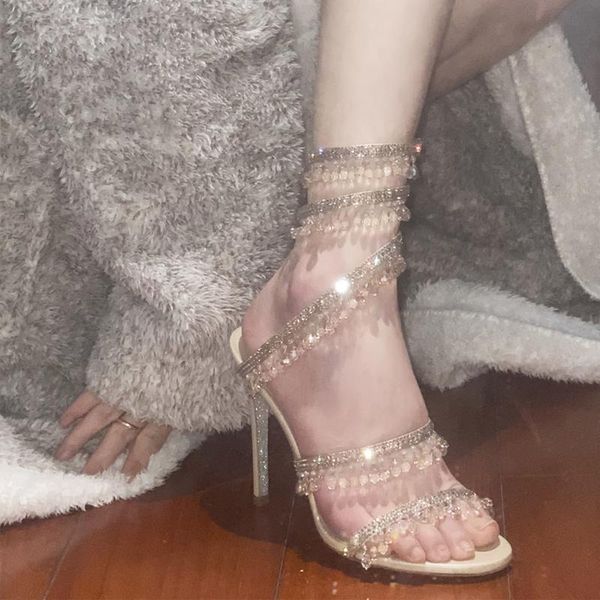sandals 2021 summer crystal pendant women stiletto open toe high heels sandalias female party wedding shoes zapatos mujer, Black
sandals 2021 summer crystal pendant women stiletto open toe high heels sandalias female party wedding shoes zapatos mujer, Black