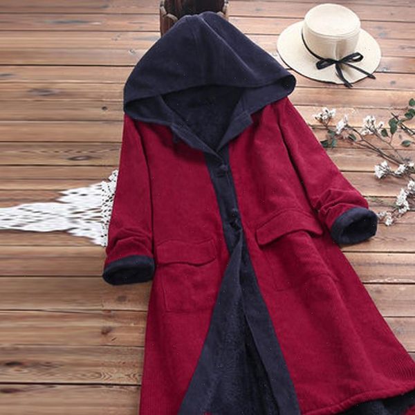 trendy corduroy jacket woman women casual patch hooded long sleeve chunky quilted fleece corduroy long coat 47, Black;brown
trendy corduroy jacket woman women casual patch hooded long sleeve chunky quilted fleece corduroy long coat 47, Black;brown