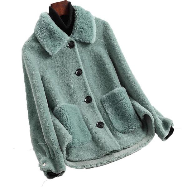 women 2021 autumn fur lamb true tosh sheep coat of wool only ladies breasted female natural outewear y129 s8yi, Black
women 2021 autumn fur lamb true tosh sheep coat of wool only ladies breasted female natural outewear y129 s8yi, Black