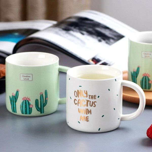 mugs lovely ceramic cactus coffee mug letter office water cup european creative tableware milk with handle spoon friend's gift
mugs lovely ceramic cactus coffee mug letter office water cup european creative tableware milk with handle spoon friend's gift