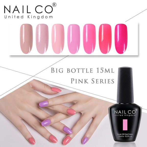 nail gel nailco pink series 15ml varnish art soak off led polish premium quality color lacquer long lasting gellak, Red;pink
nail gel nailco pink series 15ml varnish art soak off led polish premium quality color lacquer long lasting gellak, Red;pink